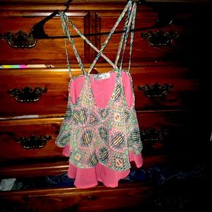 Flowey Crop top. NWOT.